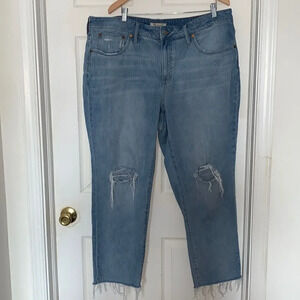 Madewell The High Rise Slim Boyfriend Jeans